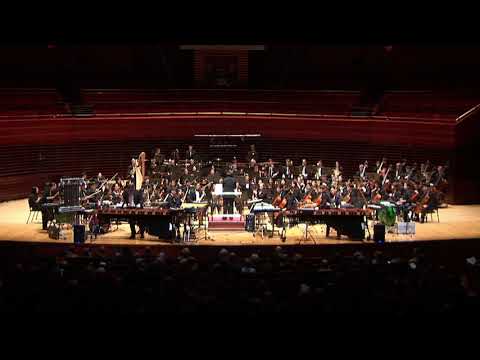 Curtis Symphony Orchestra & The Percussion Collective: THEOFANIDIS Drum Circles