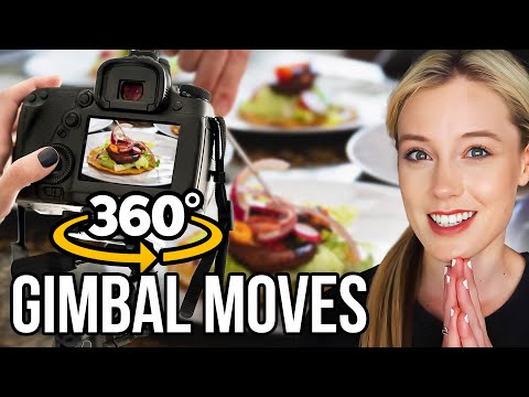 5 EASY Gimbal Moves (Beginners Guide to Food Videography)