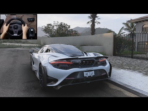 McLaren 765LT - Forza Horizon 5 | Pxn V9 Steering Wheel