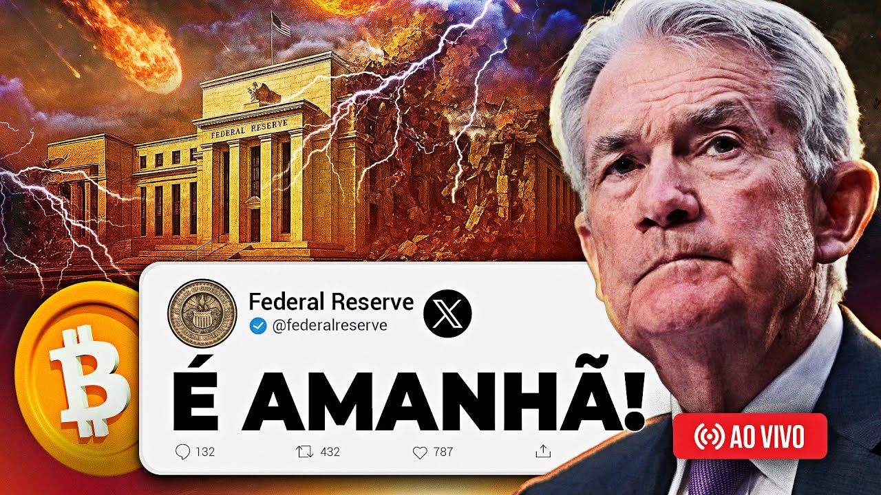 BITCOIN! FALTAM 24H PARA A ÚLTIMA REUNIÃO DO FED DE 2025!