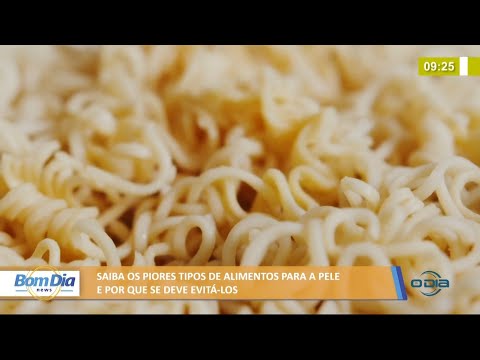 Saiba os piores tipos de alimentos para a pele e por que se deve evitá-los 09 06 2021