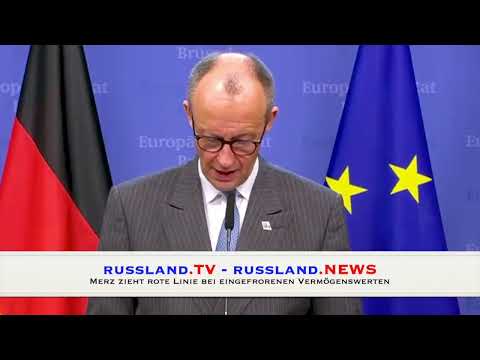 Merz zieht rote Linie bei eingefrorenen Vermögenswerten