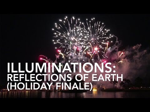 Illuminations: Reflections of Earth - Full Show with Holiday Finale (Peace On Earth) - Epcot [4K]