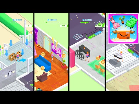 Furnish Up! Part 1 Gameplay Walkthrough | iOS, Android, Simulation Game - YouTube