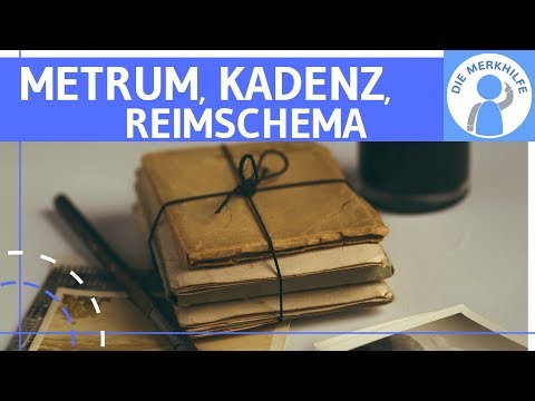 Determining meter, cadence, rhyme scheme & rhythm - Poem analysis explained simply