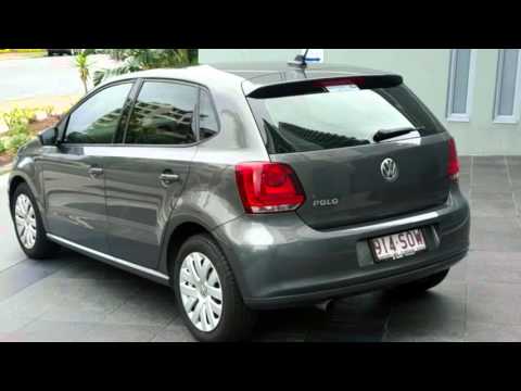 2012 Volkswagen Polo 6R MY13 Trendline DSG Grey 7 Speed Sports Automatic Dual Clutch Hatchback