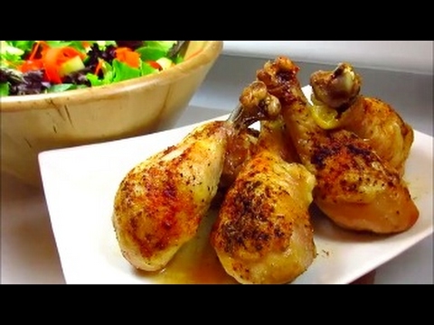 Easy Baked Chicken Recipe | Roasted Chicken Legs | Chicken Recipe Video