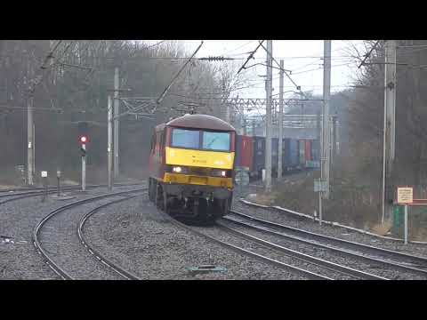 90020/90018 4m25 Mossend - Daventry Modal, Sat. 19th January 2019