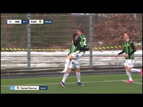 Sterner gör ett drömmål Halmstads BK 0 - 2 GAIS Svenska Cupen 2021