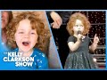 Kelly Clarkson Meets Toddler From Viral Christmas Concert Mic Drop