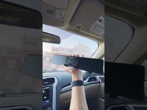 300 mm flat anti - Glare Rear view Mirror #viral #supercarblondie #usa#vs#russ #shorts #short #vs