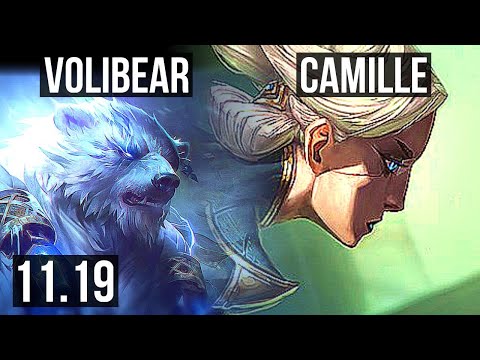 VOLIBEAR vs CAMILLE (TOP) | 7 solo kills, 500+ games | EUW Diamond | v11.19