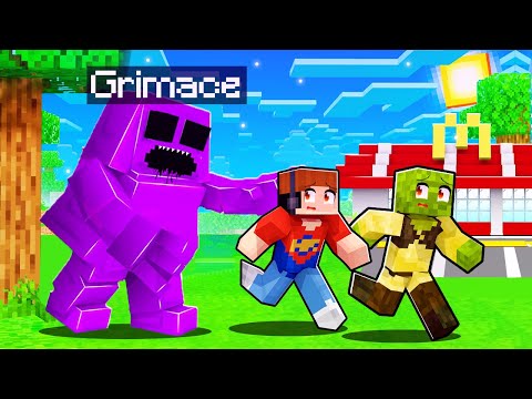 Divento GRIMACE CATTIVO e DISTRUGGO il McDONALD's su MINECRAFT