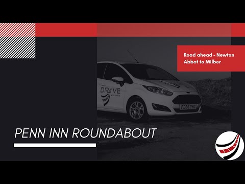 Penn Inn road ahead Newton Abbot to Milber