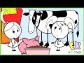 Emma Kate Farm Animals Surprise EK Doodles Funny Cartoon Animation