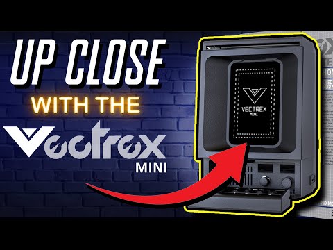 Hands On with the VECTREX MINI!  First Look and Interview!