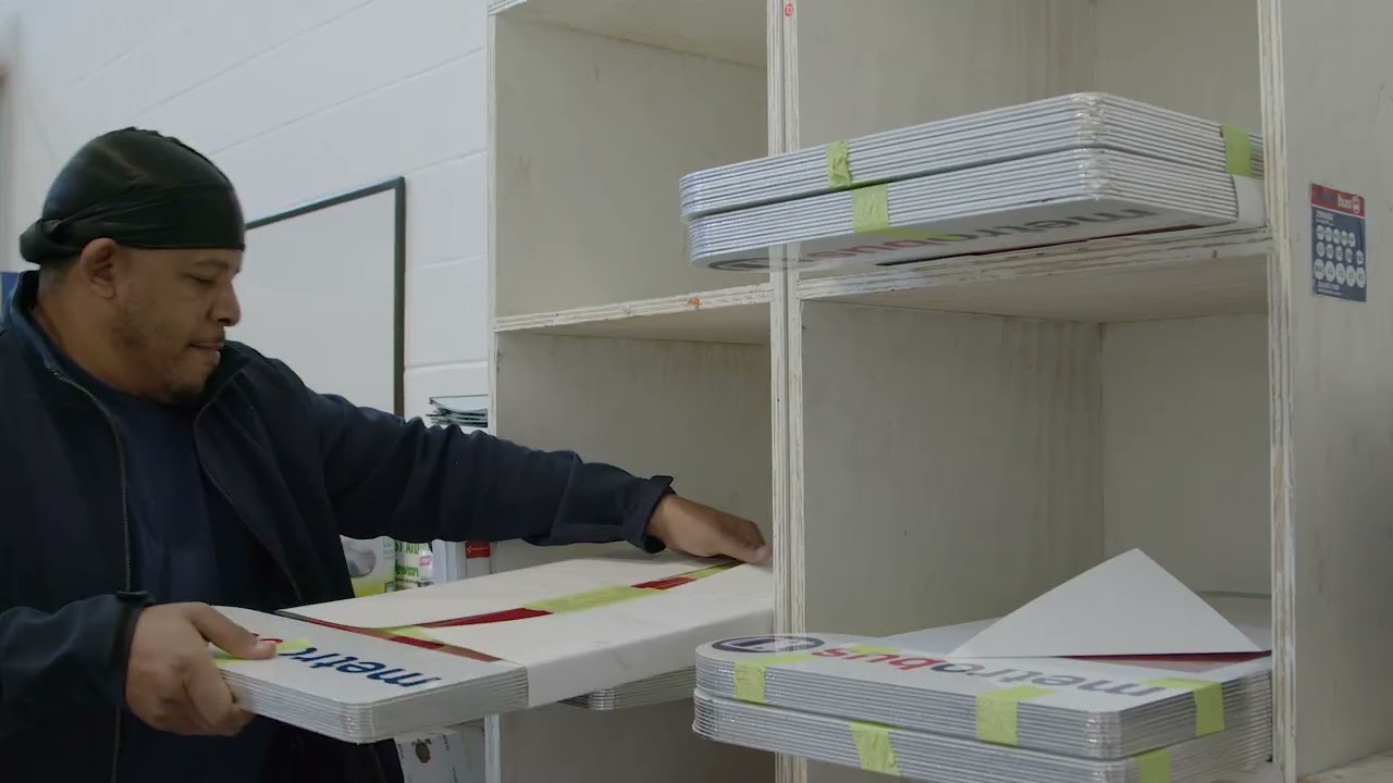 Behind The Scenes – Bus Stop Sign Replacement