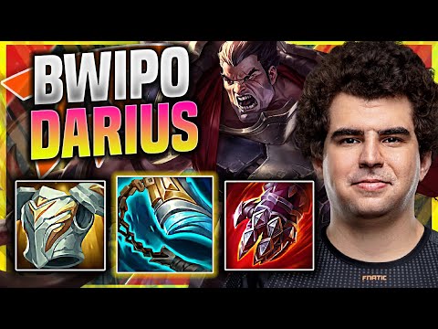 BWIPO TRAINING SOME DARIUS STRIDEBREAKER! - FNC Bwipo Plays Darius TOP vs Aatrox! | Season 11