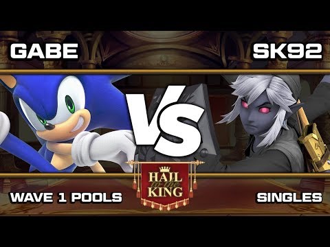 PSG Hail to the King: Gabe (Sonic) vs SK92 (Link) - Wave 1 Pools