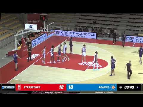 U21 Elite. BC "Strasbourg" 76 vs 98 BC "Roanne". 07/01/2023