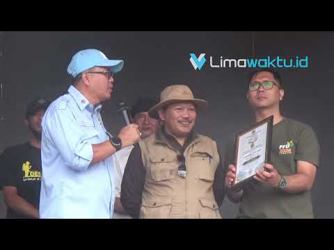 Petani Lembang Pecahkan  Rekor MURI 117 Komoditas Hortikultura di  Farmers Fun Day