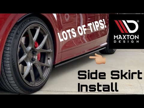 Audi B9 Q5/SQ5 - Maxton Design Side Skirt Install - WATCH FIRST!