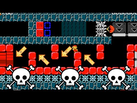 Super Mario Maker 2 🔧 Thwomps Twisted Dungeon 🔧 AliEN