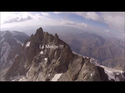 Incroyable traversée des Écrins en deltaplane par le Valgaudemar et la Meige depuis Laragne
