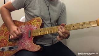 Brad Paisley - Bucked Off (Guitar Solo Cover by Luke Gallagher)