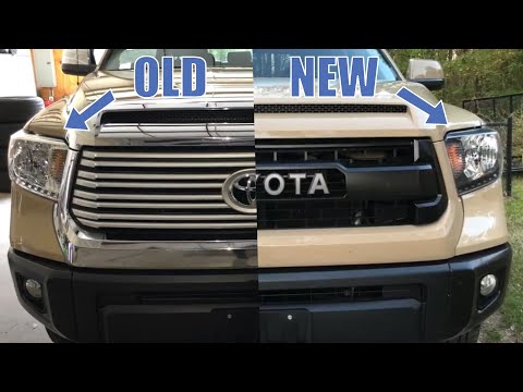 Toyota Tundra Headlight Swap and Taillight Blackout