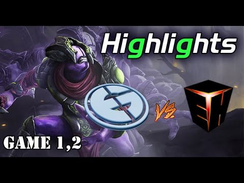 Ti6 Highlights EG VS EHOME Main Event Game 1,2