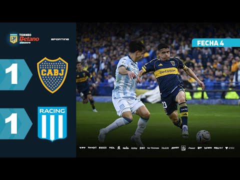 BOCA 1 - 1 RACING | Resumen del partido | #TorneoBetano Clausura 2025