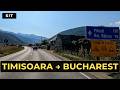 Timisoara To Bucharest In Minutes Full Drive Romania POV 4K