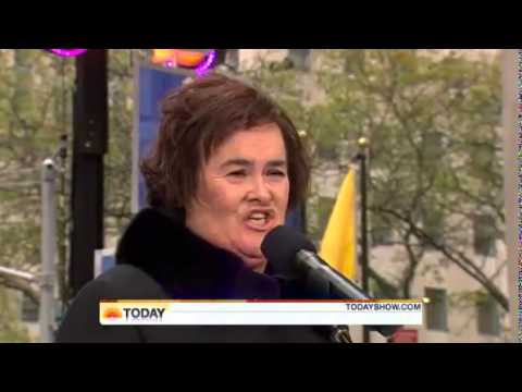 SUSAN BOYLE - Performance " Cry me river " Today Show 2009 New York