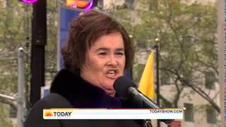 SUSAN BOYLE - Performance &quot; Cry me river &quot; Today Show 2009 New York