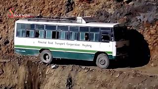 Death road | world&#39;s most dangerous roads in rohtang pass 2017 | shock wave