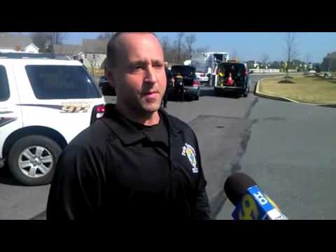 Forks Township Police Chief Greg Dorney discusses pipe bomb