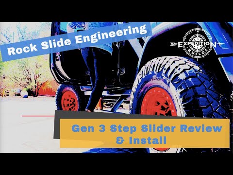 Rock Slide Engineering Gen 3 Step Slider Review and Install I Jeep JL