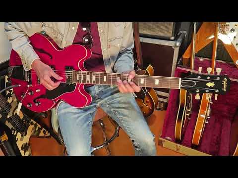Epiphone Joe Bonamassa '62 ES-335 2022 Sixties Cherry image 24