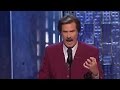 Ron Burgundy at Justin Biebers roast: He.