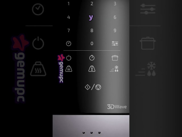 Vídeo relacionado con Cecotec Microondas negro ProClean 6010. 800 W, Capacidad de 23 Litros, Revestimiento Ready2Clean para una mejor limpieza, Panel de control y tecnología 3DWave, Control Táctil
