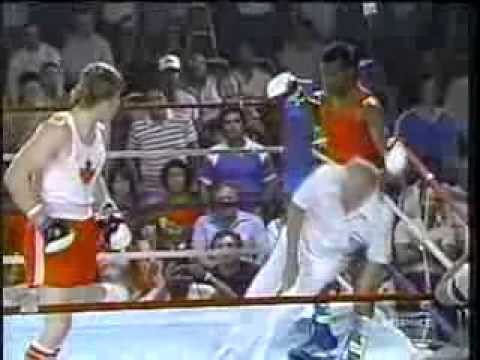 Ref Knocked Out. Twice.