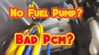 2014 Honda CRV 2.4l AWD Fuel Pump Won't Turn On Bad PCM?