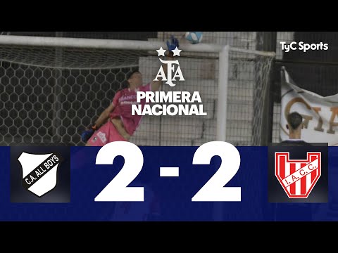 All Boys 2-2 Instituto | Primera Nacional