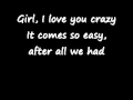 Easton Corbin i cant love you back lyrics 