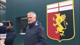 Genoa, le parole del Presidente Zangrillo a tre giorni da Verona-Genoa