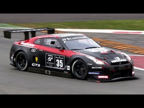 2012 Nissan GT-R Nismo GT3 In Action On Track