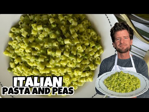 How to Make Pasta and Peas: What Italians ACTUALLY Eat at Home