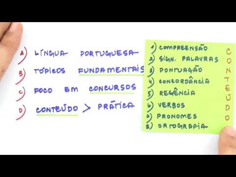 Me Salva! Concursos - Apresentação do curso de Língua Portuguesa