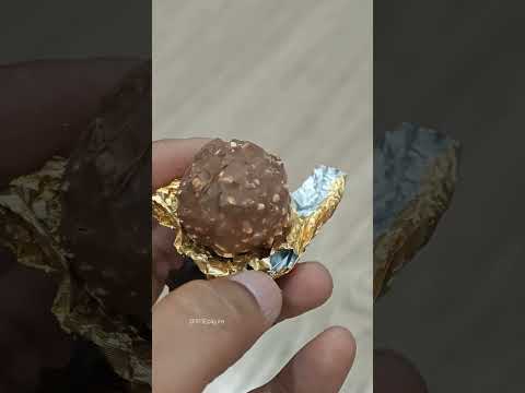 Opening Ferrero Rocher Chocolate 🍫 😋